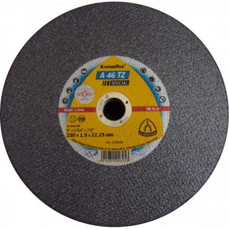 DISCO DE CORTE INOX 9 A 46 TZ KRONENFLEX