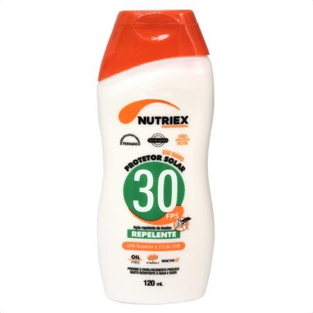 PROT SOLAR FPS 30 UVA C/ REP 120ML NUTRIEX